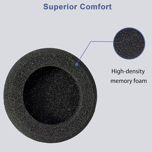 Ear Cushions for VXI BlueParrott Headset Replacement Earpads Foam Ear Pads Compatible with BlueParrott B250-XT Plus B250-XTS B250XT B250 B150 Headphones (4 Pack) in Kuwait