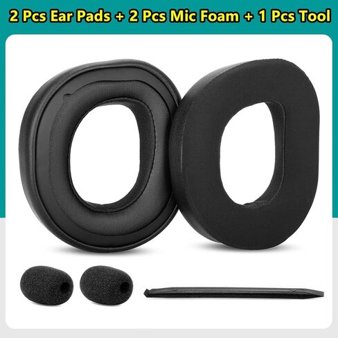 Cooling Gel Ear Pads Ear Cushions Compatible with Turtle Beach Stealth 700 Gen 3 (700 Gen3) Wireless Gaming Headset Earpads Replacement Ice Silk Fabric Memory Foam Black in Kuwait