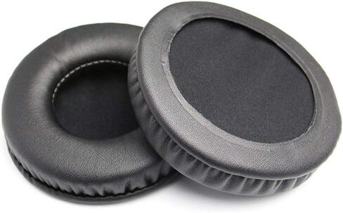 Uonlytech Headphone Ear Cushions Round Headset Ear Pads Earmuffs Replacement for Headset Headphone 80mm Black in Kuwait