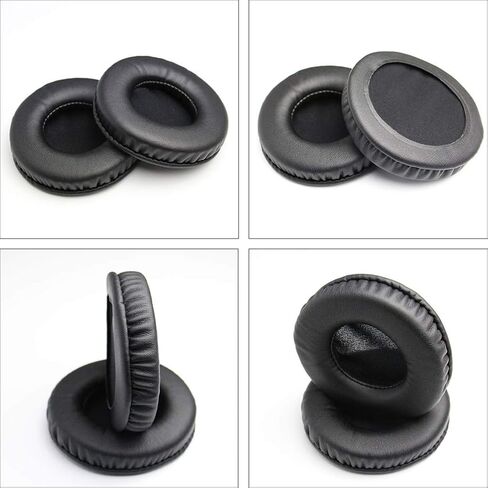 Uonlytech Headphone Ear Cushions Round Headset Ear Pads Earmuffs Replacement for Headset Headphone 80mm Black in Kuwait