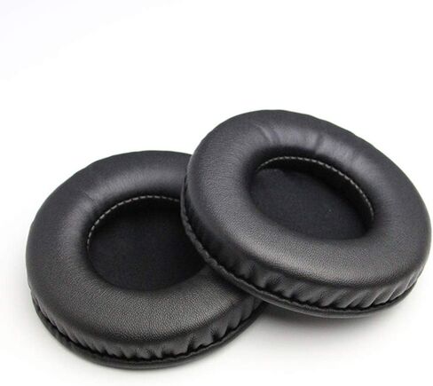 Uonlytech Headphone Ear Cushions Round Headset Ear Pads Earmuffs Replacement for Headset Headphone 80mm Black in Kuwait
