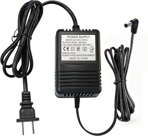 مصدر طاقة بتأثير الجيتار AC 9V، محول تيار متردد لتقليل الضوضاء متوافق مع الخط 6 POD XT Live، دواسات Digitech RP GNX متعددة التأثيرات (9V2000mA/2100mA، وليس لـ 9V DC) in Kuwait