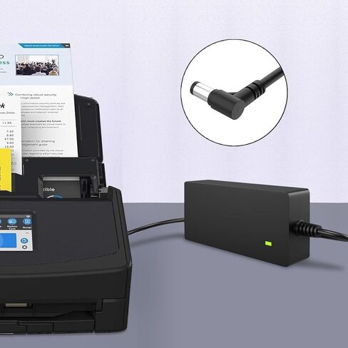 سلك محول الطاقة 16 فولت لفوجيتسو Fi-7030 ScanSnap iX1600 iX1400 iX500 iX1500 Canon DR-C225 II Pixma iP90 iP100 S500 S510 SV600 fi-5110C Fi-4120C الماسح الضوئي fi8040 N7100/E NU40-2160250-I3 PA03656-B005 in Kuwait
