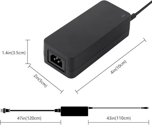 سلك محول الطاقة 16 فولت لفوجيتسو Fi-7030 ScanSnap iX1600 iX1400 iX500 iX1500 Canon DR-C225 II Pixma iP90 iP100 S500 S510 SV600 fi-5110C Fi-4120C الماسح الضوئي fi8040 N7100/E NU40-2160250-I3 PA03656-B005 in Kuwait