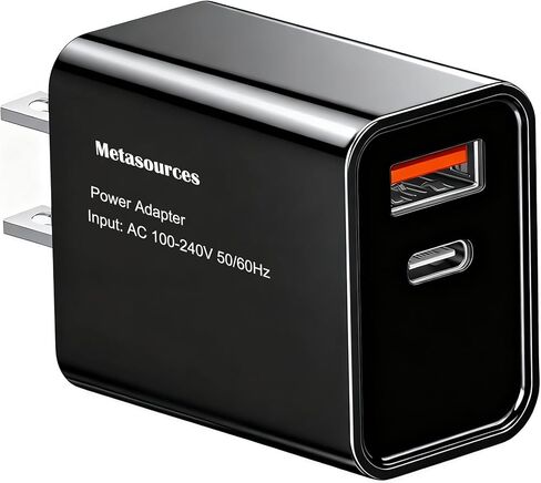 محول USB C AC/DC متوافق مع Gooloo GT3000 GT4000 GT4000S 100W Jump Starter Power Bank 3000A 3000 Amp 4000A 4000 Amp Peak Car PD100W Supply Charger in Kuwait