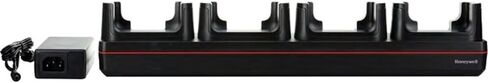 Honeywell 4 Bay Charger Kit for Booted CT40, CT45, & CT47 Charge Only, Recharges up to 4 Computers with 19V DC Output, Power Supply and AC Cord Included in Kuwait