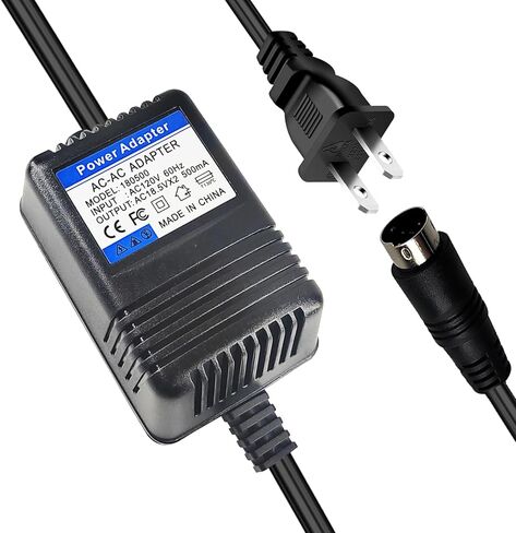 محول طاقة تيار متردد 18.5 فولت صغير 3 دبوس Din (موصل قياسي) لخلاط Behringer Xenyx FX-18B-MP3، متوافق مع خلاط Behringer Xenyx (502,802,1002) PSV3UL، MXVL3، MX602A، Q502USB، Q1002USB in Kuwait