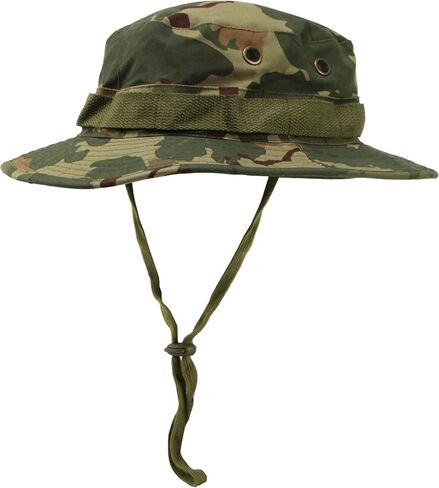 ANQIAO Vietnam War Mitchell Wide Brim Hat Bucket Boonie Hat Hunting Fishing in Kuwait