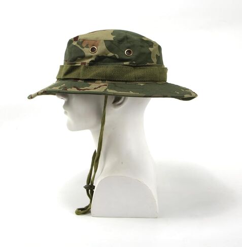 ANQIAO Vietnam War Mitchell Wide Brim Hat Bucket Boonie Hat Hunting Fishing in Kuwait