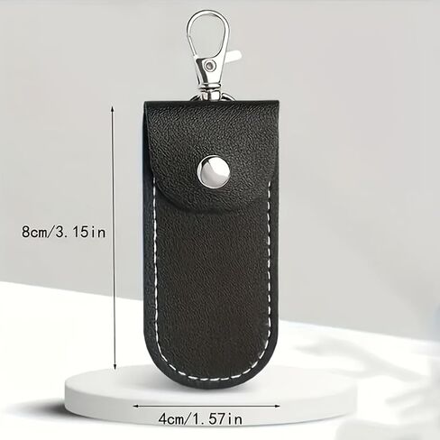 GSHLLO 3 قطع من جلد البولي يوريثان، حقيبة تخزين USB لمحرك فلاش، حقائب تخزين صغيرة USB، أغطية حماية لمحرك فلاش USB مع مشبك in Kuwait