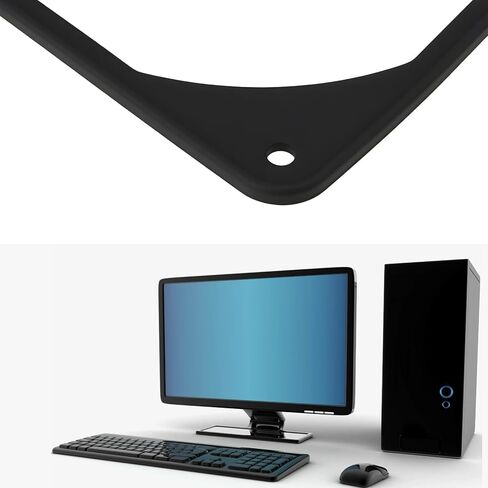 4Pcs Vibration Rubber Gasket 120x120x2mm for PC Computer Black in Kuwait