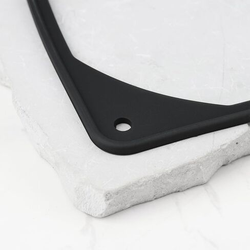 4Pcs Vibration Rubber Gasket 120x120x2mm for PC Computer Black in Kuwait
