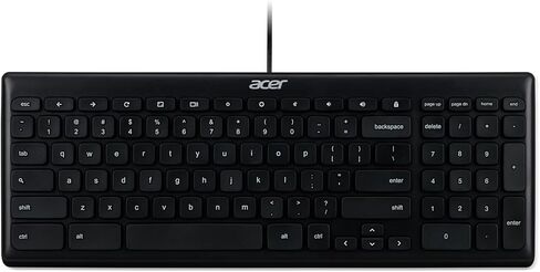 acer AKB910 Wired USB Keyboard – Compact Design, Full-Size Keys, Chrome OS Compatible, Black in Kuwait