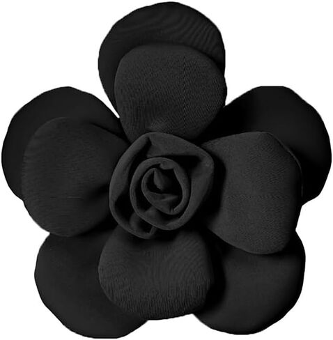 مكتنزة النسيج زهرة بروش دبوس للنساء الفتيات أزياء الطبقات روز كاميليا الزهور كورسج boutonniere بروش دبابيس طية طية أنيقة الزفاف العطلة الإكسسوارات الحفلات المجوهرات in Saudi Arabia