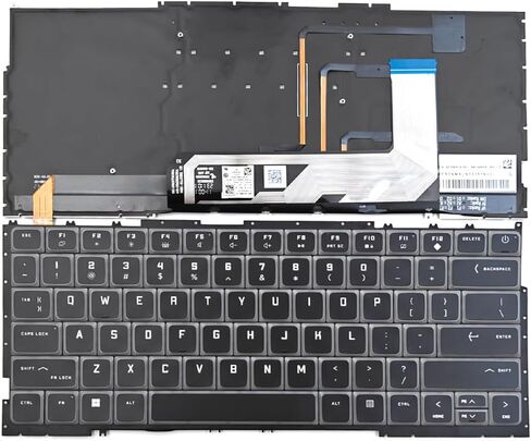 لوحة مفاتيح بديلة بإضاءة خلفية للكمبيوتر المحمول HP Omen Transcend 14-FB 14-FB0000 14-FB0000CA 14-FB0008CA 14-FB0013DX 14-FB0023DX 14-FB0097NR in Kuwait