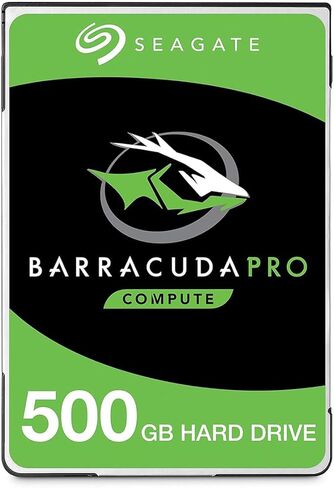 محرك الأقراص الصلبة الداخلي للكمبيوتر المحمول Seagate BarraCuda SATA III مقاس 2.5 بوصة، 7200 دورة في الدقيقة - 500 جيجابايت، عبوتان in Kuwait