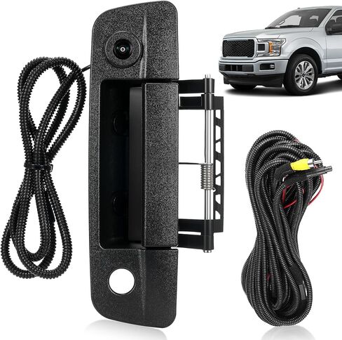 Tailgate Handle Backup Camera Fit for Dodge RAM 1500 2009-2017 RAM 2500 3500 2010-2017Rear View Park Assist Camera with RCA Plug, Direct Replacement for #68084284AB in Kuwait