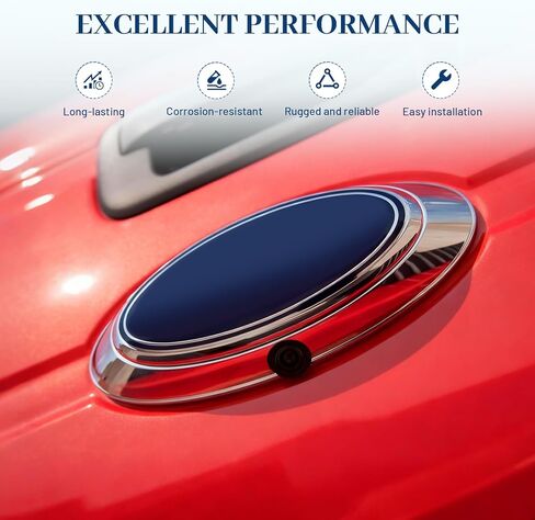 AL3Z-19H511-A إطار مبيت الكاميرا الاحتياطية للباب الخلفي متوافق مع Ford F150 F250 F350 Ranger 2010-2023 in Kuwait