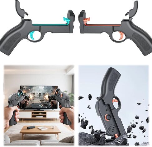 Mango de Empuñadura Fora Pistola de Tiro، Mango Pequeño For Games de Disforo، Empuñadura Fora Puntero de Mano Fora Swtch 2، وحدة التحكم في الحركة، استبدال Mandos in Kuwait