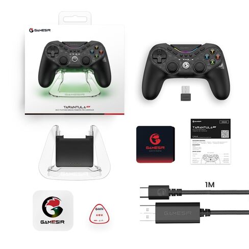 وحدة تحكم لاسلكية GameSir Tarantula Pro للتبديل/الكمبيوتر الشخصي/iOS/Android مع قاعدة شحن، وحدة تحكم سلكية بلوتوث 2.4G in Kuwait