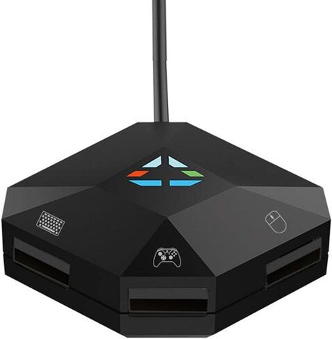 CALANDIS™ محول لوحة مفاتيح وماوس USB أسود لأجزاء N-Switch PS4/3 الاحترافية | وحدات التحكم والمرفقات | ملحقات ألعاب الفيديو | ألعاب الفيديو وأجهزة التحكم in Kuwait