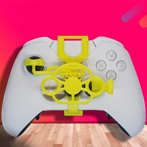 MERISHOPP®Gaming Steering Wheel Compatible Gifts Steering Racings Wheel Standard|Video Games & Consoles | Video Game Accessories | Controllers & Attachments in Kuwait