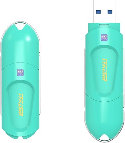 Flex A 64GB 2 Pack Green USB Flash Drives,TypeA,USB 3.1 Flash Thumb Drive,Swivel Design,USB Drive up to 150MB/s,External Data Storage Memory Stick Compatible with Computer/Laptop in Kuwait