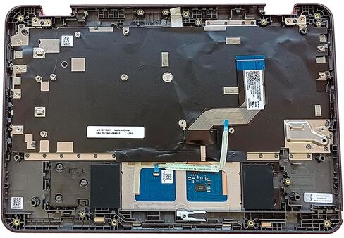 بديل لجهاز Lenovo Chromebook 500E Gen3 الجزء العلوي للكمبيوتر المحمول Palmrest لوحة المفاتيح لوحة اللمس جزء 11.6 بوصة 5M11C88952 5M11C88953 5M11C88954 5M11C88955 5M11K67161 غطاء علوي أسود (WLAN) in Kuwait
