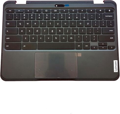 بديل لجهاز Lenovo Chromebook 500E Gen3 الجزء العلوي للكمبيوتر المحمول Palmrest لوحة المفاتيح لوحة اللمس جزء 11.6 بوصة 5M11C88952 5M11C88953 5M11C88954 5M11C88955 5M11K67161 غطاء علوي أسود (WLAN) in Kuwait
