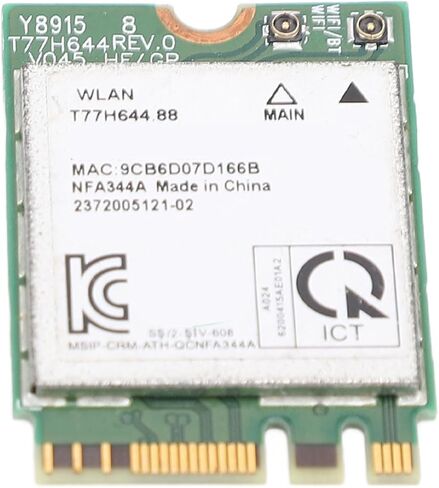 T77H644 Wireless Network Card, 1200Mbps 2.4G 5G Dual Band Network Card, NGFF M.2 Interface Computer Network Module for Wins 7 8 10 11 in Kuwait