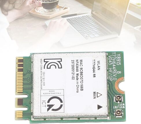 T77H644 Wireless Network Card, 1200Mbps 2.4G 5G Dual Band Network Card, NGFF M.2 Interface Computer Network Module for Wins 7 8 10 11 in Kuwait