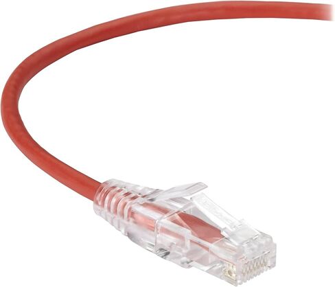 Black Box Network Services Slim-NET CAT6A 28-AWG 500-MHZ كابل توصيل إيثرنت مجدول - UNSHIELDED، PVC، S in Kuwait