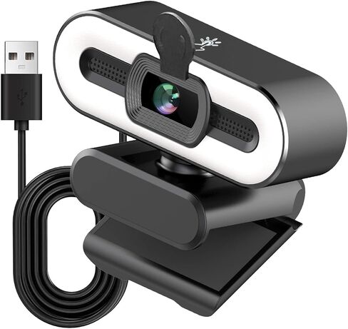 كاميرا ويب USB 2K بدون ضوء للكمبيوتر المكتبي والكمبيوتر المحمول وأجهزة الكمبيوتر المحمول MacBook in Kuwait