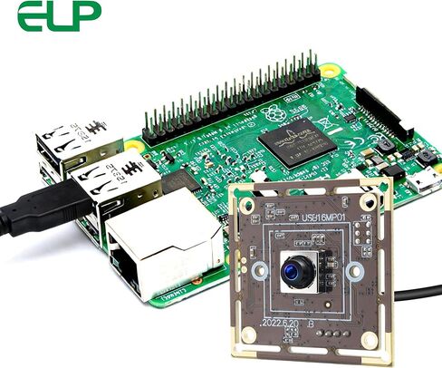 ELP 16mp وحدة كاميرا USB للتركيز التلقائي للكمبيوتر Mini UVC USB2.0 4K USB كاميرا ويب AF مع عدسة صغيرة الحجم 100 درجة IMX298 Video Lightburn Webcamera لوحة كاميرا ويب صناعية مدمجة للكمبيوتر المحمول in Kuwait