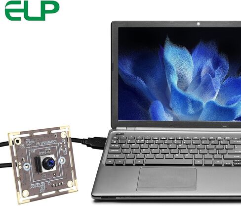 ELP 16mp وحدة كاميرا USB للتركيز التلقائي للكمبيوتر Mini UVC USB2.0 4K USB كاميرا ويب AF مع عدسة صغيرة الحجم 100 درجة IMX298 Video Lightburn Webcamera لوحة كاميرا ويب صناعية مدمجة للكمبيوتر المحمول in Kuwait