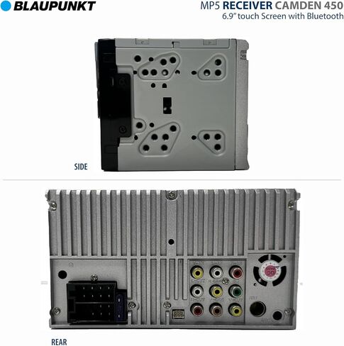 BLAUPUNKT جهاز استقبال الوسائط المتعددة الرقمي Camden 450 2DIN مدمج بتقنية البلوتوث مقاس 7 بوصات من BLAUPUNKT in Kuwait