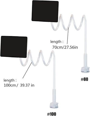 hejhncii Gooseneck Phone Holder Tablet Stand for Bed Adjustable Flexible Lazy Arm Phone Holder Mount Replacement Flexible in Saudi Arabia