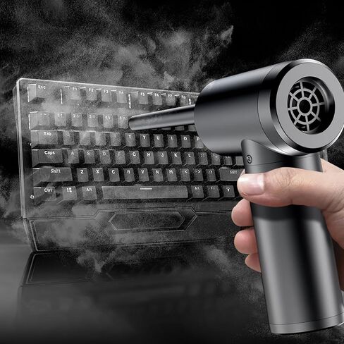 Mini Air Duster and Inflator Air Pump for Home and Car Use with LED Light in Kuwait