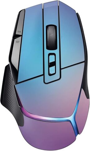 MightySkins Skin Compatible with Logitech G502 X Plus - Royal Haze | Protective, Durable, and Unique Vinyl Decal wrap Cover | Easy to Apply, Remove, and Change Styles | Made in The USA in Kuwait