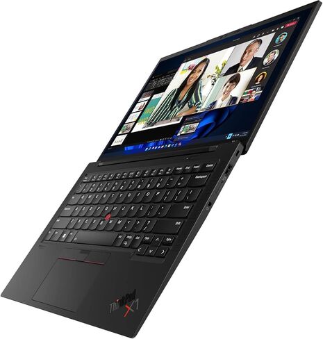 Lenovo أحدث ThinkPad X1 Carbon Gen 10، Intel i7-1260P (12 نواة)، 14 بوصة FHD IPS، مضاد للتوهج، 16 جيجابايت DDR5، 512 جيجابايت SSD، قارئ بصمات الأصابع، كاميرا 1080 بكسل، Win 11 Pro (موزع معتمد) (متجدد) in Kuwait