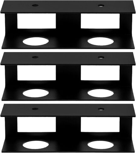 Sewroro Desk Laptop Holder and Keyboard Tray Metal Storage Rack Black Space-Saving Mount for Office and Home Computer Accessories in Kuwait