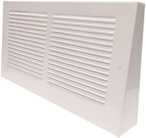 Imperial RG0318 30 x 6 2-Inch Projection Baseboard Return Grill, White in Kuwait
