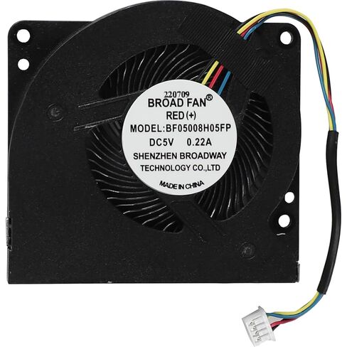 CPU Cooling Fan Replacement for Beelink GK55 LZX Mini PC, BF05008H05FP BB05008H05FP Silent Fan DC 5V 0.22A Model:5008 in Kuwait