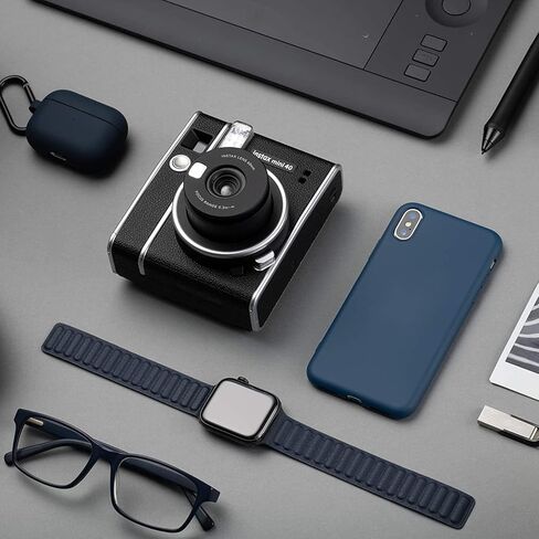 كاميرا Fujifilm Instax Mini 40 الفورية مع عدسة سيلفي مدمجة، تعريض تلقائي، سرعة مصراع تلقائي، سهلة الاستخدام، كاميرات بولارويد بتصميم أنيق وكلاسيكي للمحترفين أو المبتدئين (متجددة) in Saudi Arabia