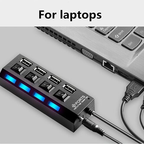 موزع USB متعدد الوظائف - صغير الحجم وفعال وسهل الاستخدام لتوسيع المنافذ in Kuwait