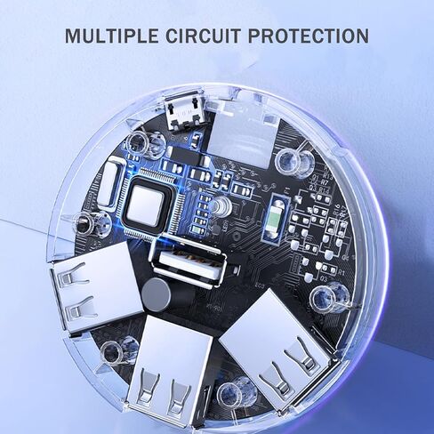 موزع USB 2.0 مزود بـ 4 منافذ USB مع منفذ طاقة من النوع C بسرعة 480 ميجابت في الثانية لنقل البيانات السريع لأجهزة الكمبيوتر المحمولة والأجهزة الطرفية in Kuwait