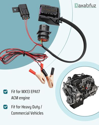 Diagnostic Cable Fit for Paccar MX13 EPA17 ACM Engine in Kuwait