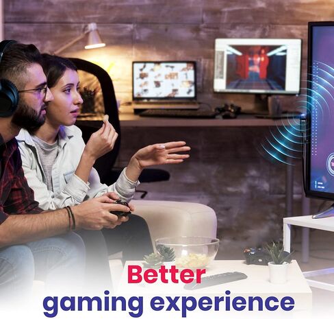 GTW Blue Beacon Bluetooth Extender Bluetooth Headphones Headphones Headphones Keyboard Mouse for Plantronics Poly USB-C BT Dongle يعمل مع الكمبيوتر المكتبي والنقل اللاسلكي والكمبيوتر المحمول MDA220 USB Hub in Kuwait
