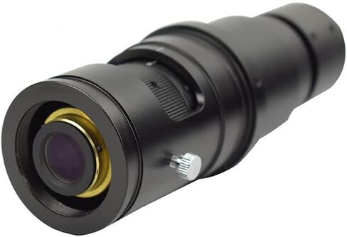 مجموعة مجهر JOEBO مجهر فيديو صناعي أحادي العين عدسة C-Mount 90X 180X 300X مكبر تكبير مستمر محولات عدسة المجهر (عدسة موضوعية WD105) in Kuwait