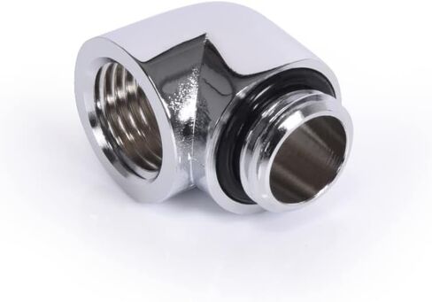 تركيب موصل Alphacool Eiszapfen L G1/4 OT G1/4 IT - كروم (17595) in Kuwait